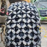 Forklift tire protection chain-3