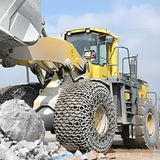 Forklift tire protection chain-3